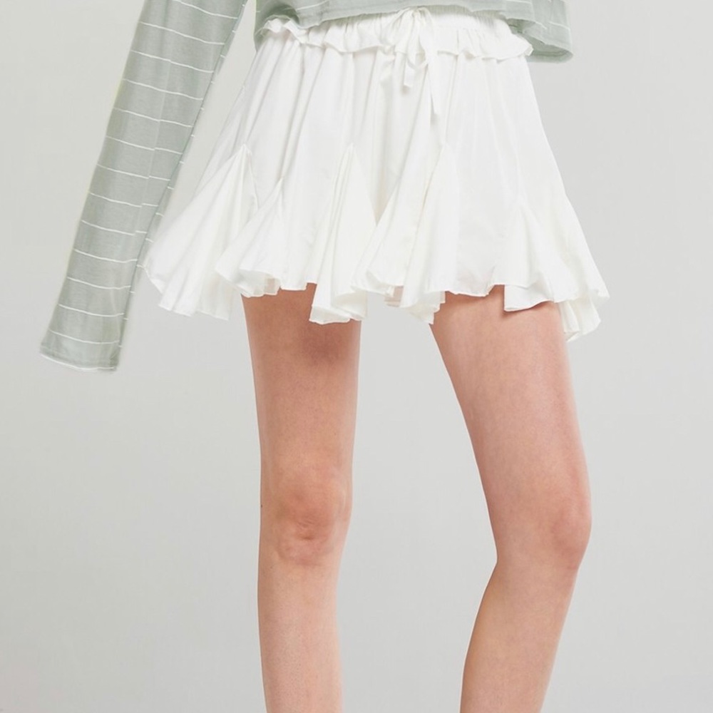 Storets White Mini Skirt